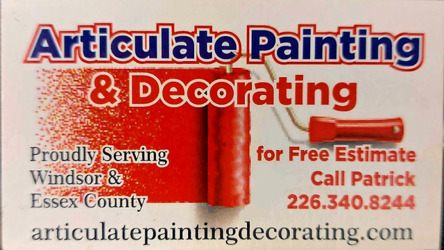 Articulate Painting & Decorating in Painters & Painting in Windsor Region