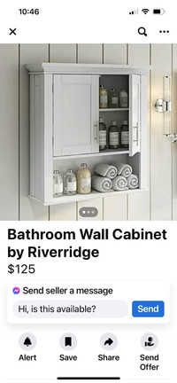 Bathroom Wall Cabinet - New!