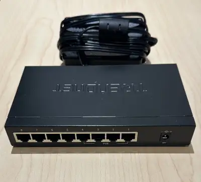 POE 8 Port Switch Trendnet TPE-S44, View more
