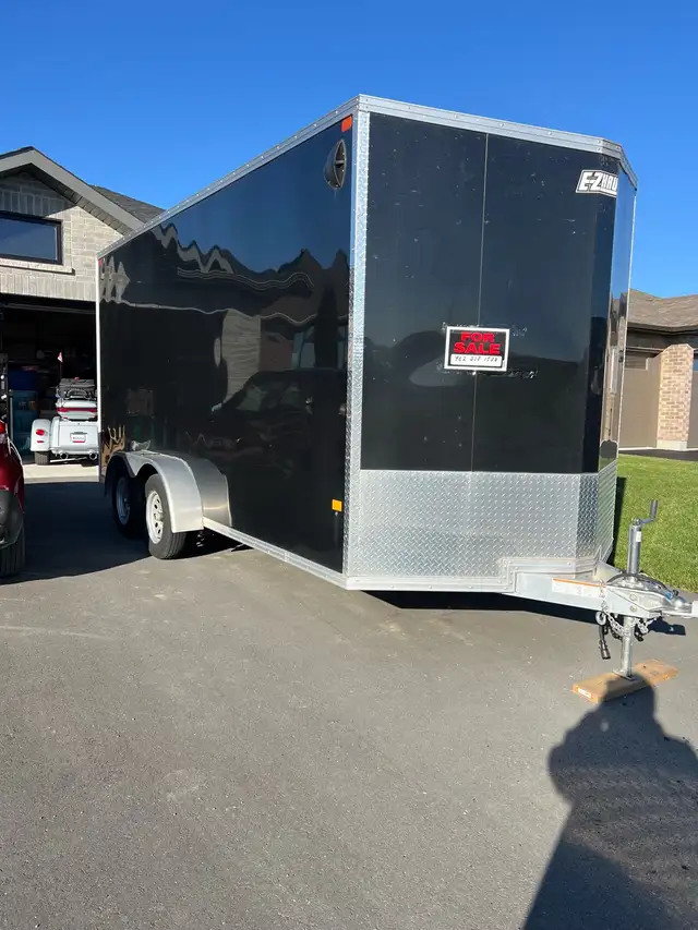 2024 EZ Hauler Covered Trailer for Sale  in Cargo & Utility Trailers in Trenton - Image 7