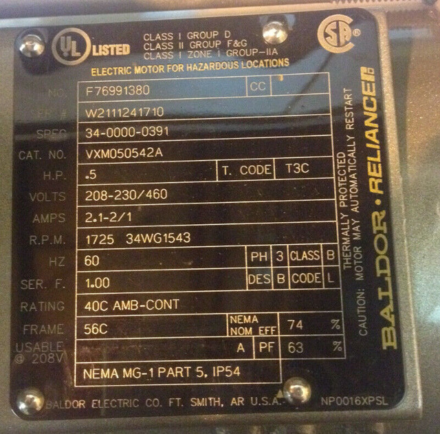 Electric Motor in Other in Strathcona County - Image 3