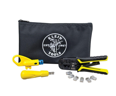 Klein Tools Twisted Pair Installation Kit with Zipper Pouch, Mod, View more