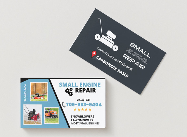  CW small engine repair He also sells new and used snowblower pa in Other in St. John's - Image 2