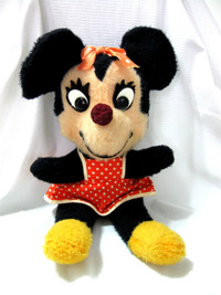 POUPEE  17 pouces VINTAGE 17 inch MINNIE MOUSE DOLL c.1970