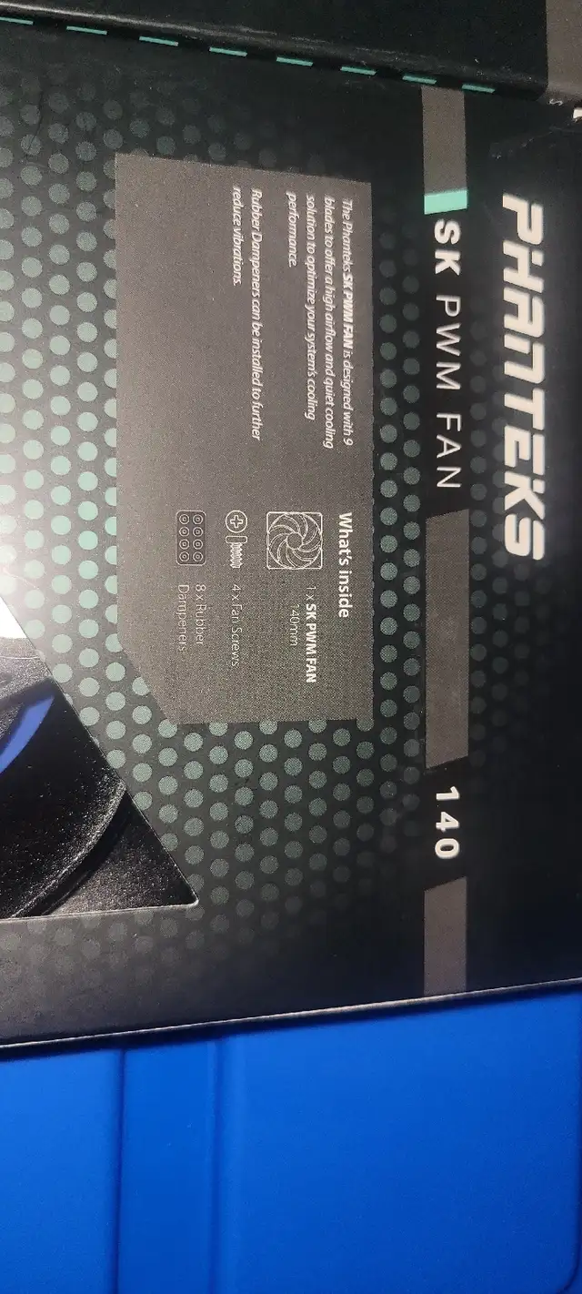 140mm New Phanteks PWM Fan  in System Components in Ottawa - Image 3