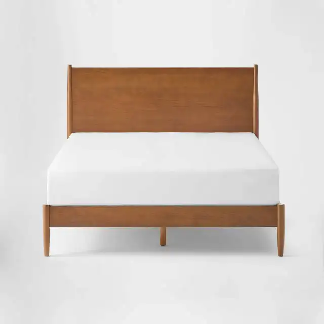 Mid-Century Modern Twin Bed Frames (6avail.) Part headboard miss in Beds & Mattresses in Truro - Image 5