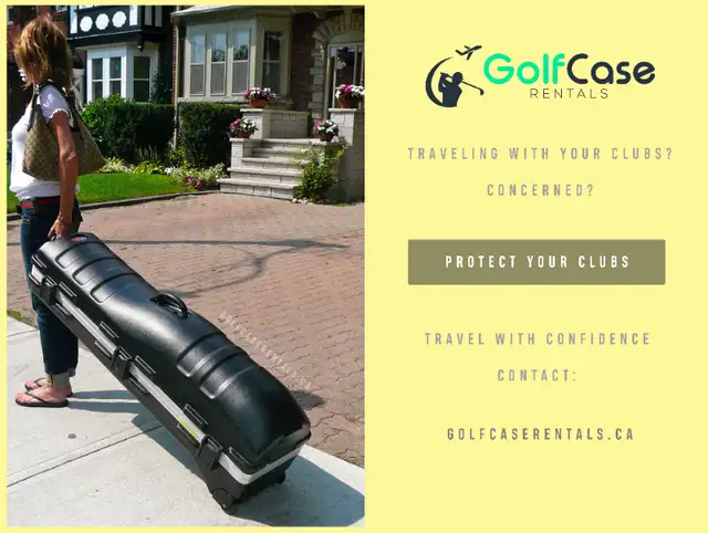 Rent SKB Golf Hard Shell Airline Travel Case / Bag628637333382421229
