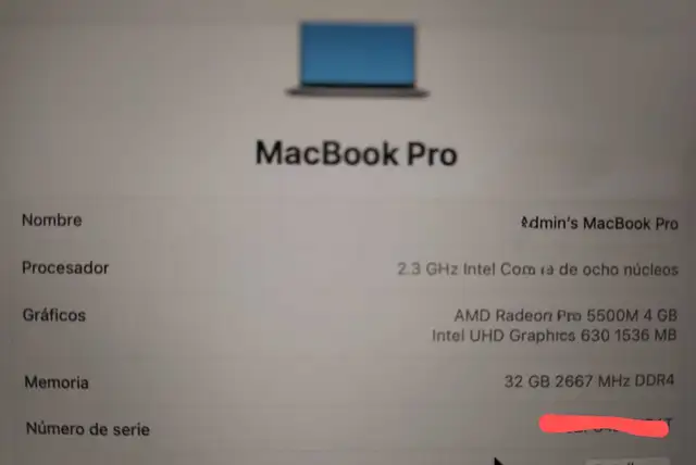 Mac pro 2019 16" 32GB RAM, 2TB SSD, INTEL i9 2.3 GHz in Laptops in City of Montréal - Image 4