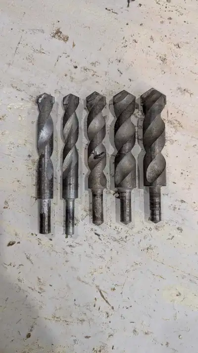 Lot of 5 Masonry Drill Bits, View more