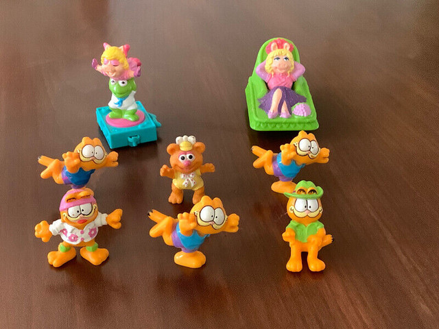 Figurines série Muppets babies sur véhicules + Garfield dans Jouets et jeux  à Ouest de l’Île - Image 3