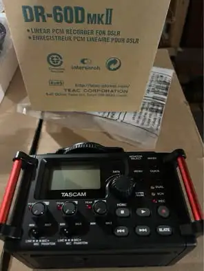 TASCAM DR-60DmkII DSLR Audio Recorder (New never used), View more