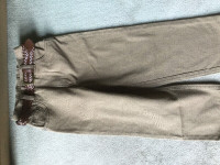 1/2 OFF - BRAND NEW BELTED COTTON PANTS - SIZE 5