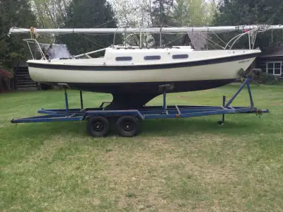 Get ready for the open water with this classic Tanzer sailboat, perfect for weekend adventures. This...