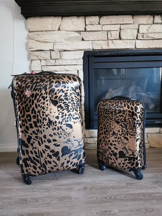 Heys Leopard Print Luggage Set | Other | Edmonton | Kijiji