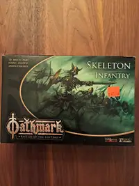 Oathmark - Skeleton Infantry (Fantasy Mass Battle game)