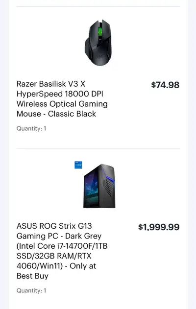 Gaming PC ASUS ROG Strix G13 + Elegant Gamer Bundle!, View more