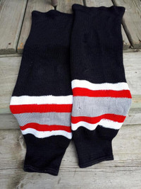 Pre- Owned Ottawa Senators Hockey Socks/Bas de Hockey
