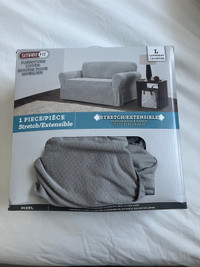  Gray couch cover 