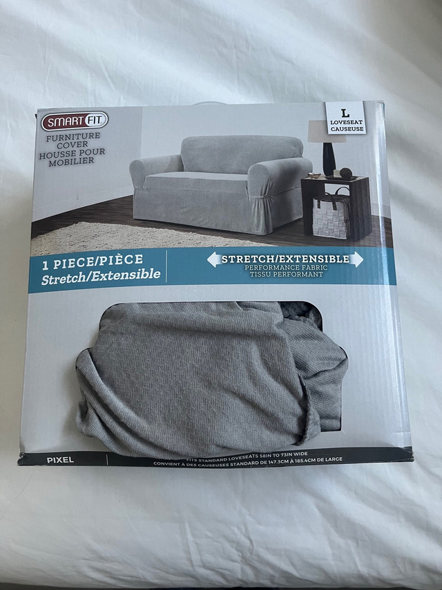  Gray couch cover  in Other in Bedford