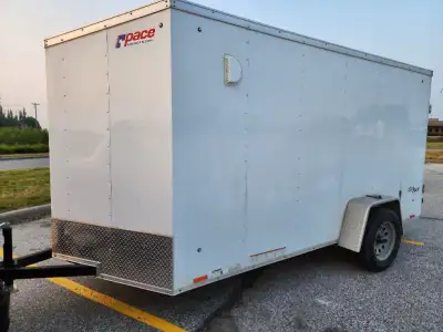 First $6750 takes it. I am not looking for any offers. For sale a 2020 American Pace 6x12 Plus 2 Foo...