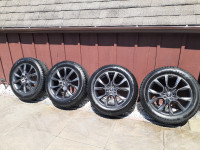 18 inch  rims and tires