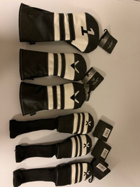Black and white headcover set - callaway