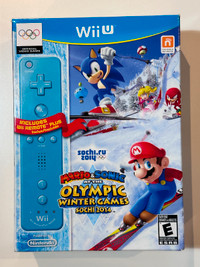 Wii U - Mario & Sonic At The Sochi 2014 Olympic Games [Controlle