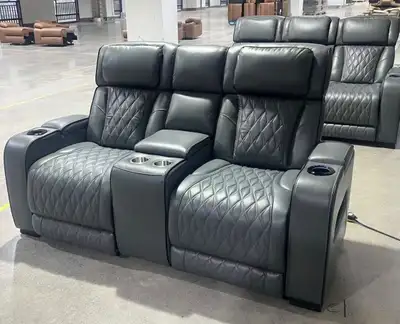 Gray Reclining Sofa Set! FREE DELIVERY , View more
