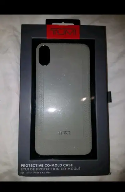 TUMI BRAND NEW GREY IPHONE XS MAX CELL PHONE CASE