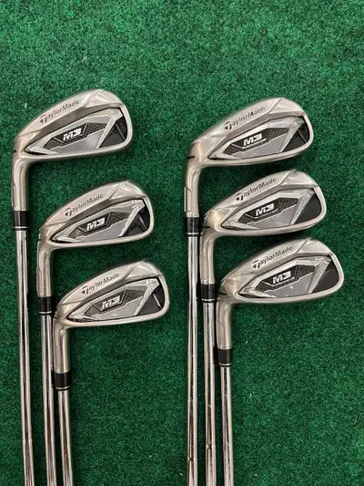 Men’s Taylormade M3 Irons - 5-PW - Golf Clubs - LH, View more