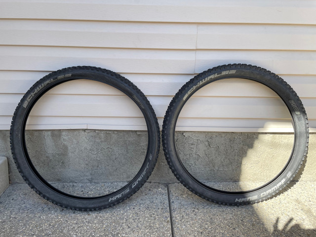 Schwalbe Mountain Bike Tires - 27.5x2.35 in Frames & Parts in Calgary