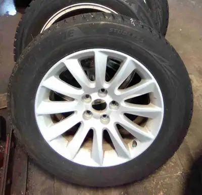 4 lightly used Blizzak Winter Tires for a Chrysler 300 or Vehicle with 5/115 wheel platform (Charger...