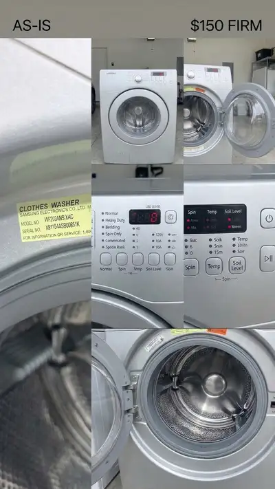 Used Samsung Washer sale (as is) $150 North York Pickup Only, View more