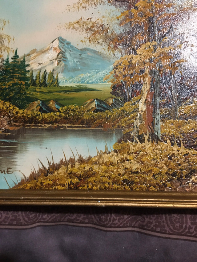 Oil painting J Rome in Arts & Collectibles in Ottawa - Image 2