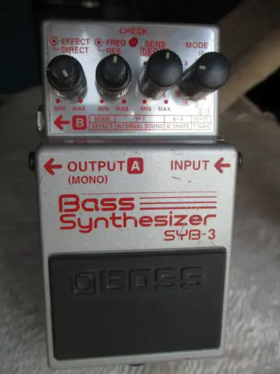 1990s Boss SYB-3 Bass Synthesizer pedal, View more