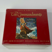 The Ten Commandments 35th Anniversary Edition on VHS New Sealed