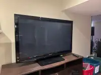 TV and TV table