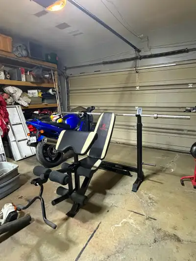 Marcy Adjustable Weight Bench/Squat Stand, View more