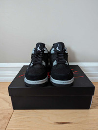 Jordan 4 Black Canvas  Size 8.5/9/10.5