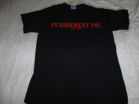Punishment Inc. t-shirt-Small-Great condition