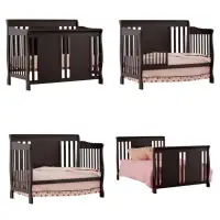 4 in 1 Convertible Crib • Mattress NOT Included •