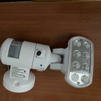 NightWatcher NW700 Robotic LED Security Light w/ Video Camera