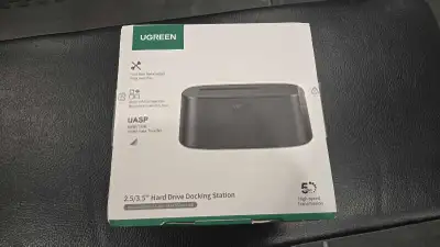 Ugreen 2.5"/3.5" Hard Drive Docking Station, View more