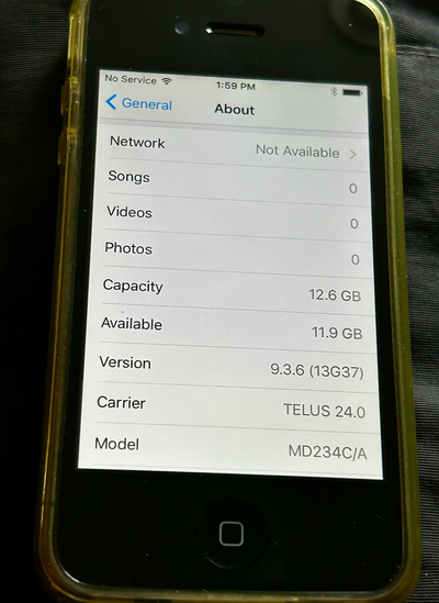 Own a piece of apple history with a vintage example iphone.