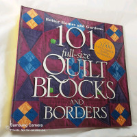 1998 Better Homes & Gardens 101 Full-Size Quilt Blocks & Borders