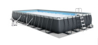 Above Ground Pool w/ Sand Filter Pump & Saltwater System