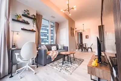 Stylist, Cute & Comfortable 2 Bedrooms+2 Bathrooms Condominium unit (The Well) with balcony in the h...