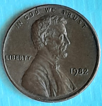 U.S., 3.1 gram, 1982 SMALL DATE Penney