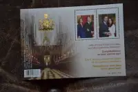 Stamps: Canada 2011 Duke/Duchess Wedding w/ o'print. Scott 2465c
