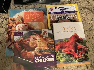 Chicken Cookbooks. Set of 4, View more